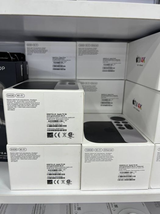 Apple TV 4K в наличии | 64GB / 128GB | Оптом и в розницу