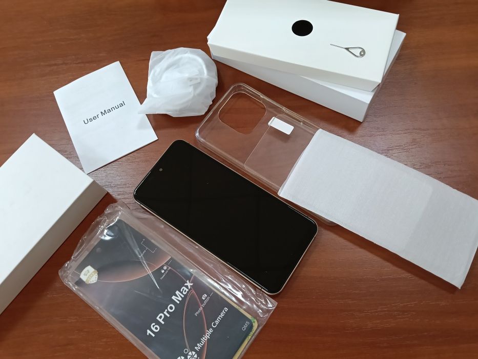 Смартфон 6.9" 256GB Desert Titanium, новый
