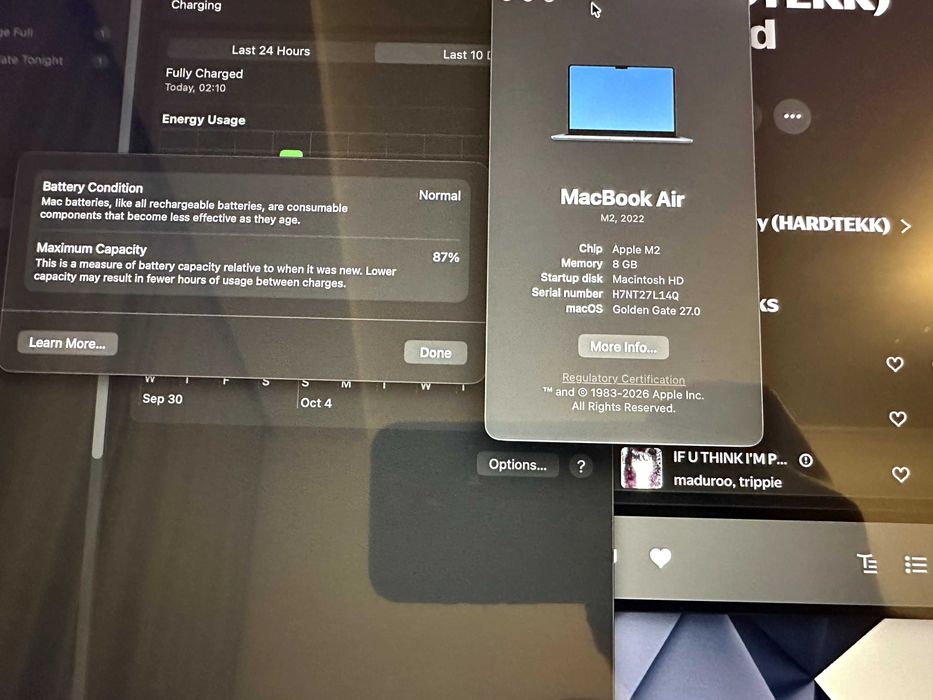 Macbook M2 512 GB