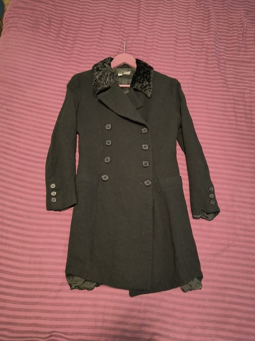 Дамско палто черно!