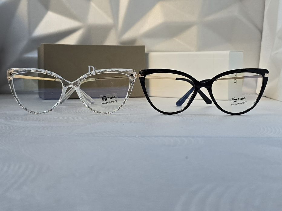 Диоптрични рамки Очила за компютър прозрачни слънчеви очила