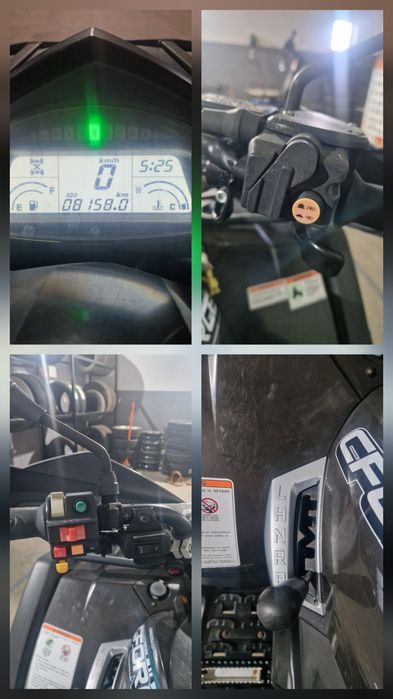 Atv cf-moto 550i 4x4 (nu linhai,polaris,tgb, Yamaha)