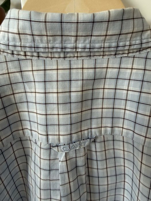 Camasa GANT Hill Twill Carouri Maneca Lunga Barbati | Marime XXL