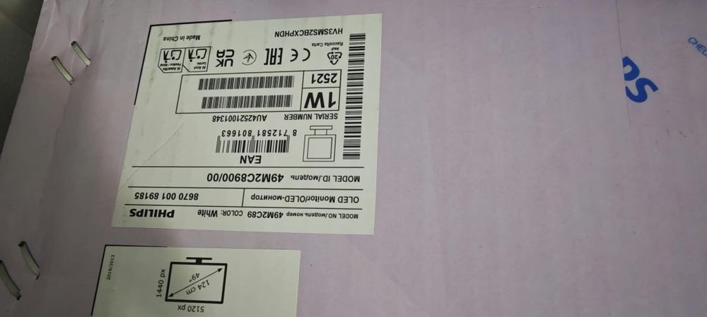 Monitor Philips Evnia 49M2C8900 QD-OLED 49” 240Hz