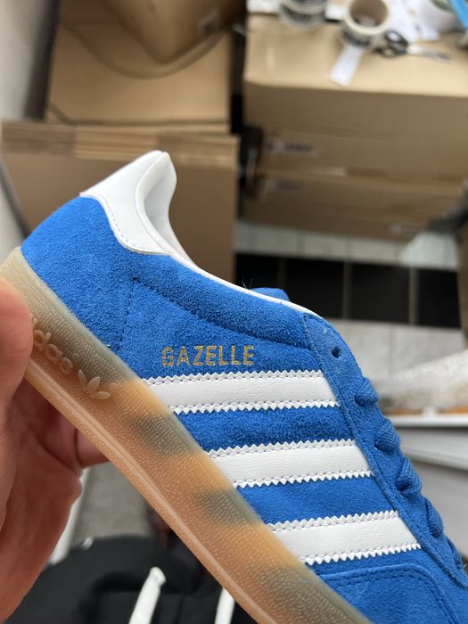 Adidas Gazelle Indoor “Bluebird/White”