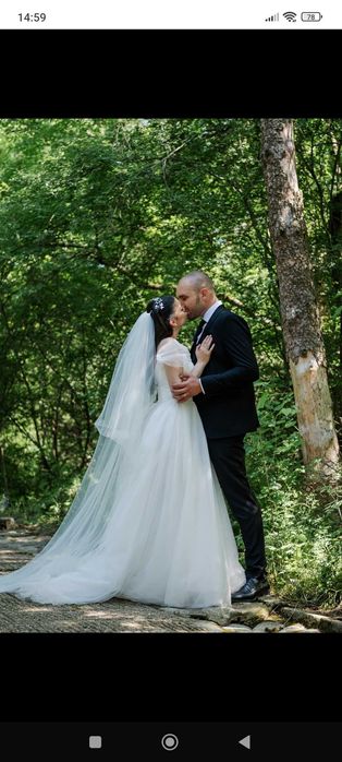 Булчинска рокля класическа