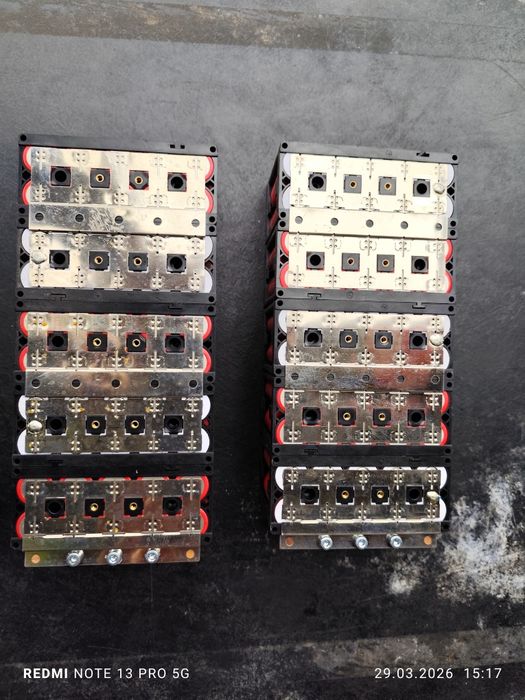 Baterii Li-ion  module 18650, solare sau alte aplicații