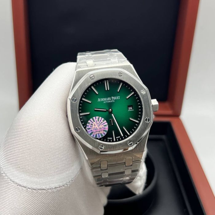 Ap royal oak green dial 41,mm