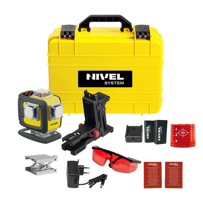 Nivela laser in cruce Nivel System CL4D-R, 4D, laser rosu