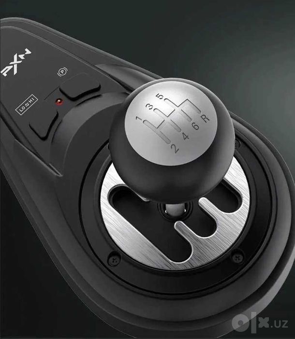 Игровой руль PXN V10 – 900° с педалями и механической коробкой передач