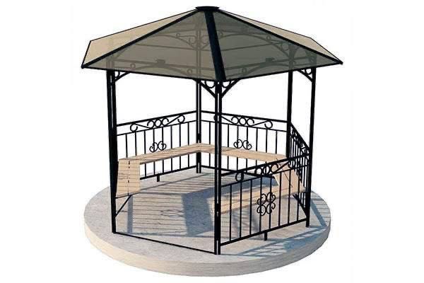 Беседка беседки навес Все из металла naves besedka reshotka ograjdeni