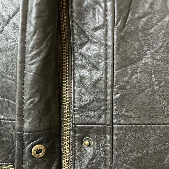 Кожаный плащ