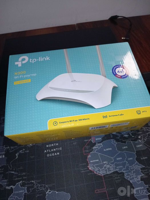 Wi-Fi роутер TP-Link TL-WR840N (300 Мбит/с), в отличном состоянии