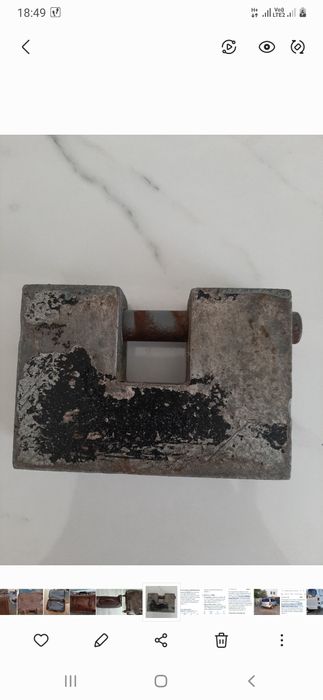 Замок навесной. Советского периода