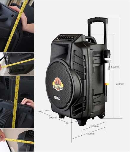 %Чисто нова MBA 8900 ULTRA 6000w 12м гар 2024 Караоке стерео тонколона