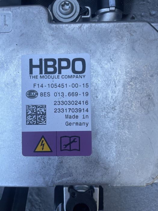 Нагревател/ батерия БМВ Милд хибрид (heater core/ battery bmw)