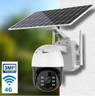 Smart автономна соларна 4G камера с SIM карта или wi-fi връзка