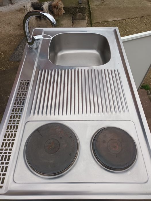 Combina chiuveta, frigider,plita