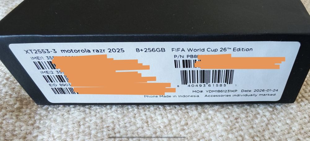 Motorola Razr 60 Fifa world cup 26 edition