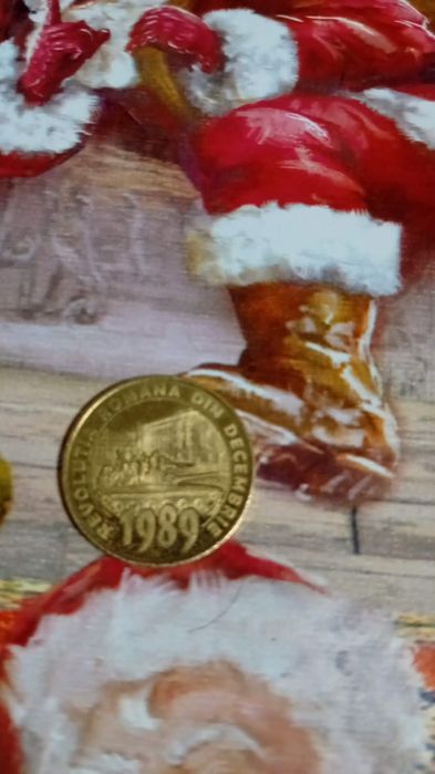 Moneda de 50 de bani 1989  de colectie