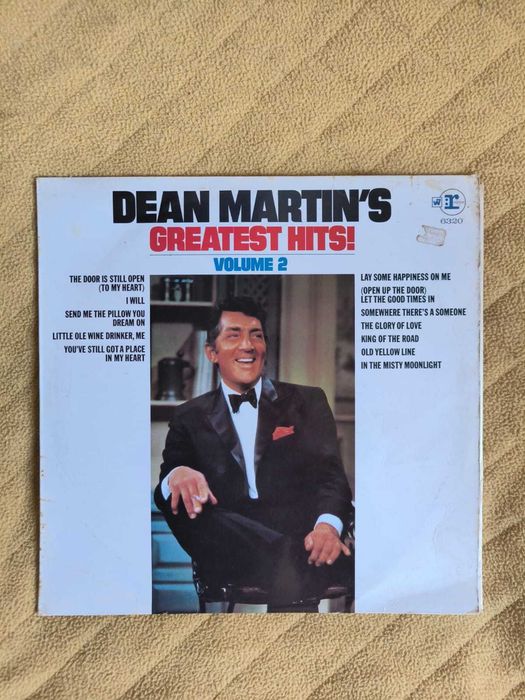 Dean Martin – Dean Martin's Greatest Hits! Volume 2 - vinil