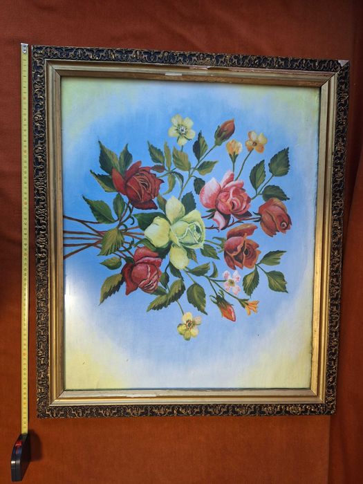 Tablou – vintage, pictat pe panza ,  2