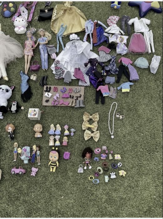 Игрушки все рабочие, целые