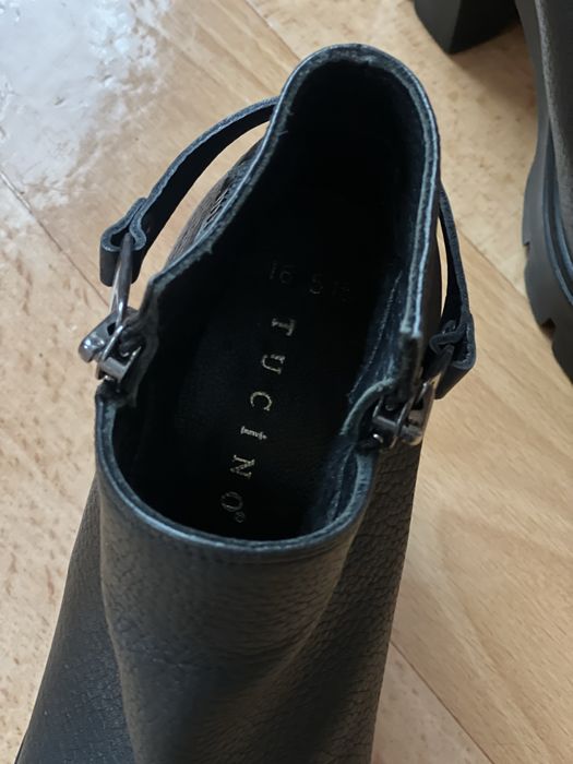 Новые сапожки кожа