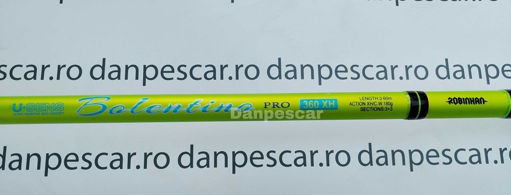 SET Feeder BOLENTINO PRO 3,60m 180gr+Mulineta PROFL CHASER LA4000+FIR