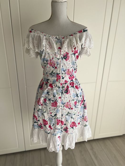 Rochie de vara cu dantela. Marimea S.