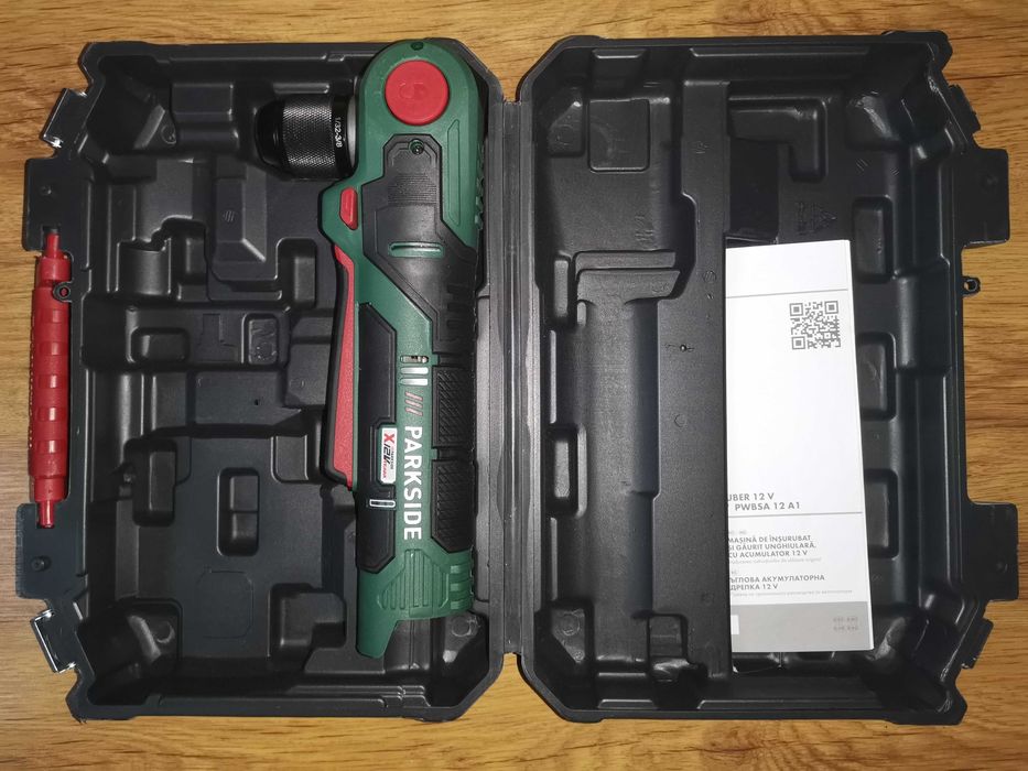 Filetanta unghi cu acumulator si incarcator Parkside, My Project