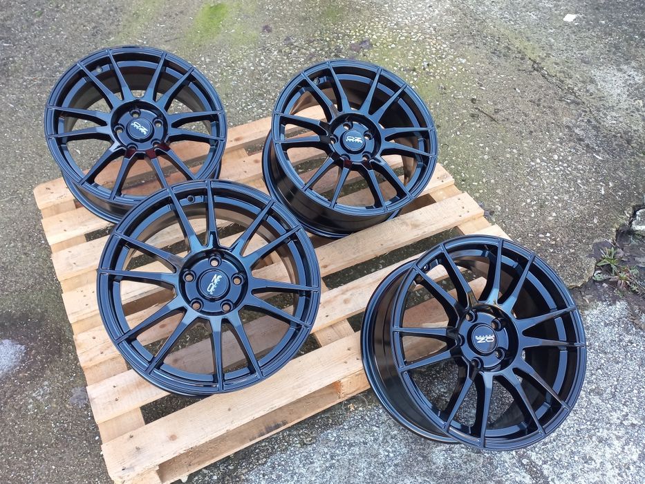 18"O.Z 5x112 Vw Audi Škoda Seat Mercedes 8Ж ет40 Piano Black Чисто Нов