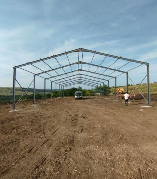 Vând structură metalică 10x20x4
