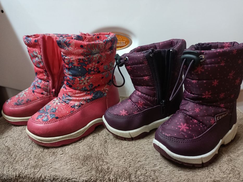 Детские зимние сапожки на девочку
