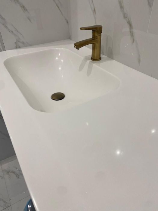 Искусственный камень столешница с мойкой