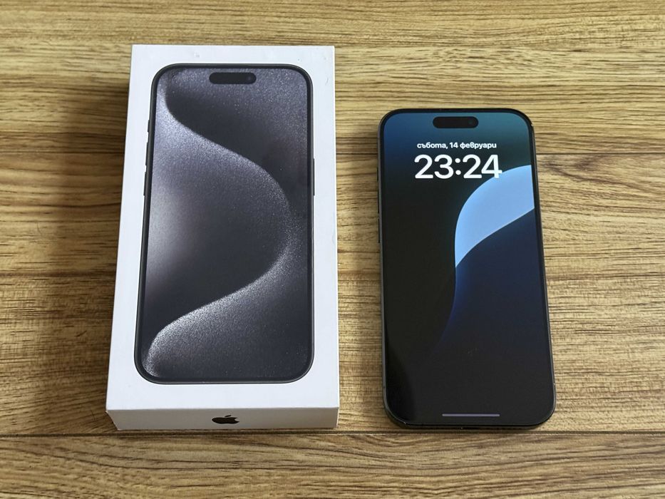 iPhone 15 Pro 256GB Black Titanium/Батерия 89%