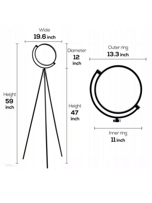 Led декоративна подова лампа