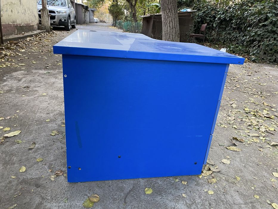 Офисный стол (синий )