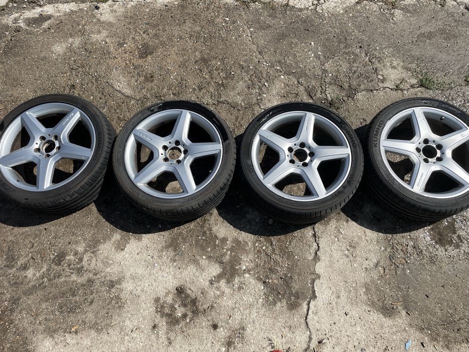 Оригинални AMG джанти 18” за Mercedes-Benz с летни гуми