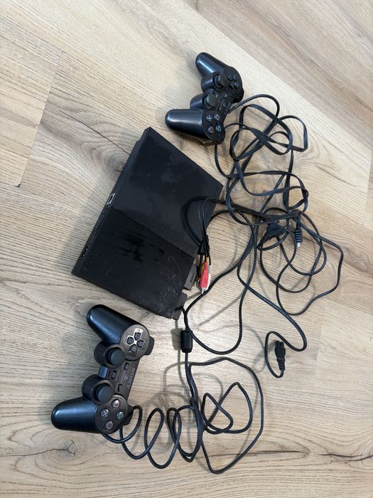 Playstation 2 с два джойстика