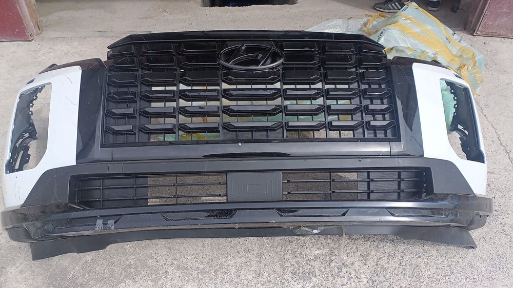 Передний бампер на палисад