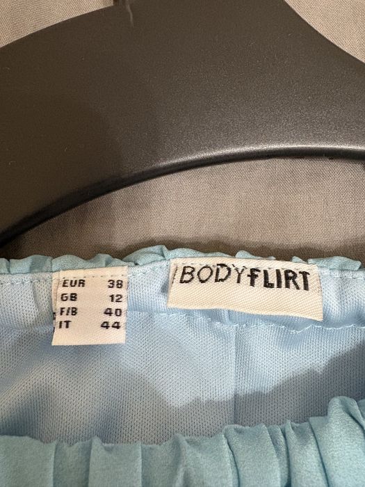 Rochie plisata ombre /degrade Bonprix