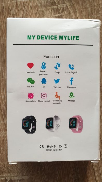Смарт гривна Smart bracelet RoHS