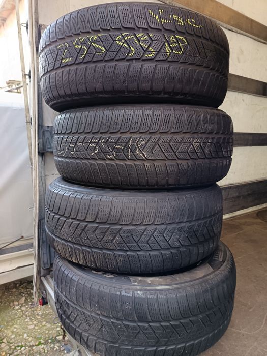 Anvelope MS iarna 255 55 18 pirelli runflat 5mm 2017 și 2018