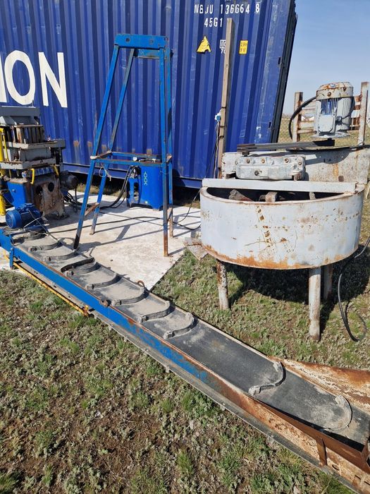 Пескоблочный станок