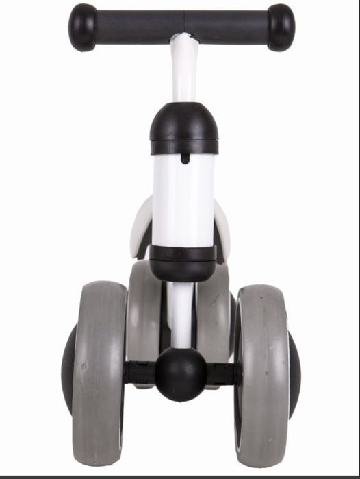 Детско колело за баланс бяло и черно