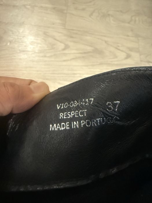 Сапоги кожа Португплия