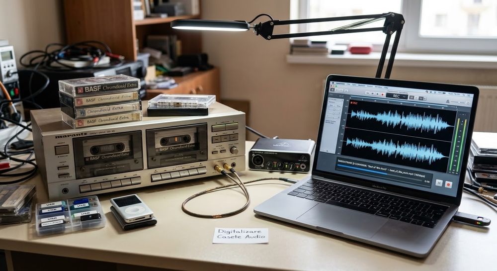 Transfer casete audio in mp3
