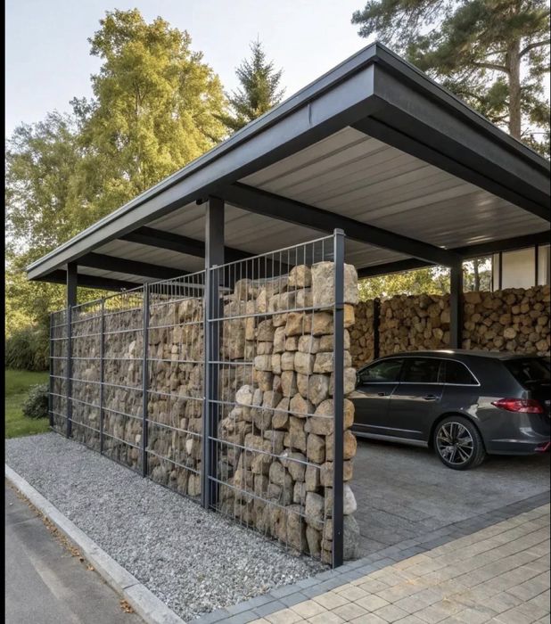 Изготовленин навесов , козырьков,