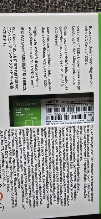 Hdd SSD Western Digital WD Green 240GB SATA-III M.2 2280 Sata Nvme Sigilat Nou